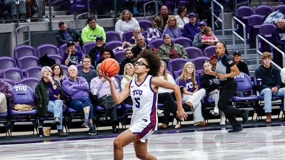 TCU guard Olivia Miles posted a triple-double for the second straight game on Sunday. 