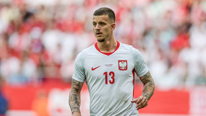FCM-Knipser Mateusz Zukowski bei seinem Debüt für Polen FCM-Knipser Mateusz Zukowski bei seinem Debüt für Polen