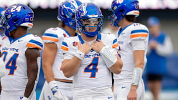Boise State Broncos quarterback Maddux Madsen.