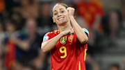 Esther González a inscrit un doublé lors du match face au Portugal. 