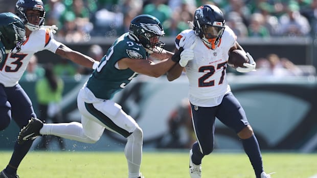 Denver Broncos running back J.K. Dobbins start or sit