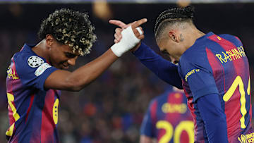 Zusammen mit Lamine Yamal bildet Raphinha eine der besten Flügelzangen Europas Zusammen mit Lamine Yamal bildet Raphinha eine der besten Flügelzangen Europas