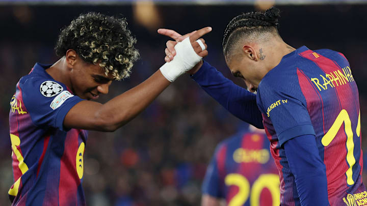 Zusammen mit Lamine Yamal bildet Raphinha eine der besten Flügelzangen Europas