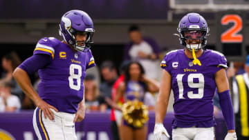 Kirk Cousins, Adam Thielen, Minnesota Vikings