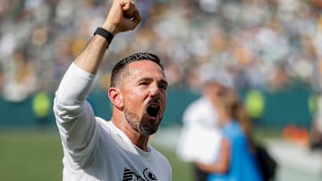 Green Bay Packers head coach Matt LaFleur gestures to the crowd as he leaves the field after defeating the Indianapolis Colts on Sunday, September 15, 2024, at Lambeau Field in Green Bay, Wis. The Packers won the game, 16-10.
Tork Mason/USA TODAY NETWORK-Wisconsin