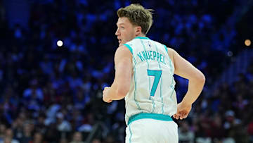 Kon Knueppel, Charlotte Hornets v Philadelphia 76ers