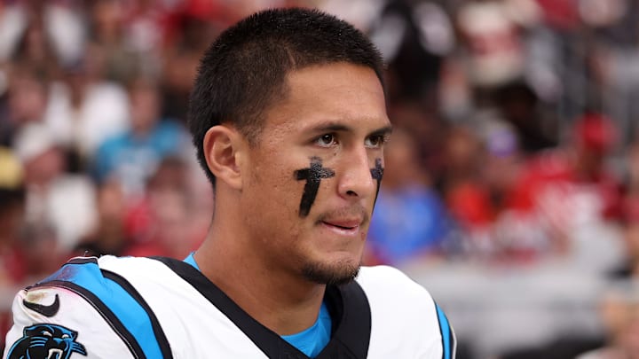 Carolina Panthers wide receiver Tetairoa McMillan