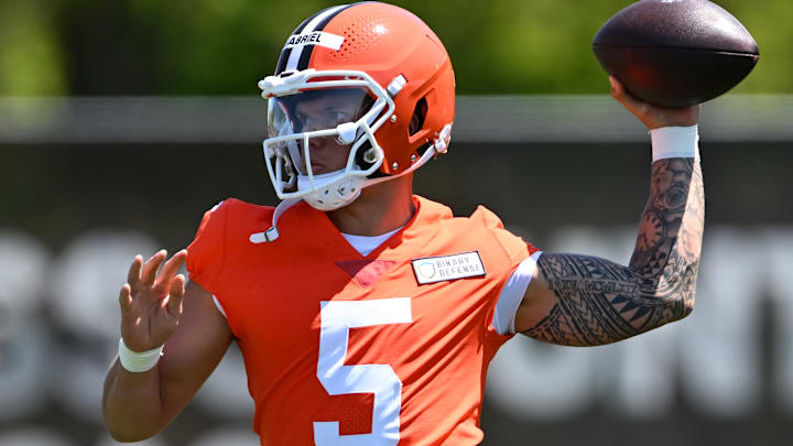 Cleveland Browns QB Dillon Gabriel