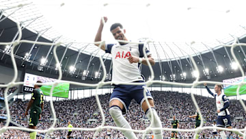Dominic Solanke after opening his Spurs account against Brentford 
