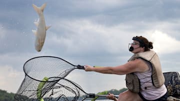 "Redneck" Fishing Tournament Battles Invasive Carp Species