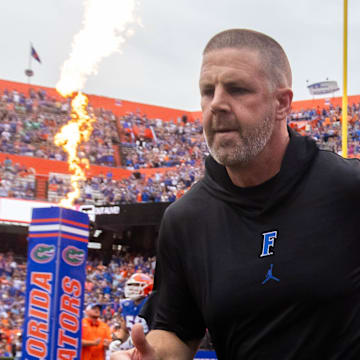 Florida Gators head coach Billy Napier needs to stack wins starting with Texas A&M on Saturday.