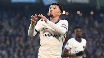 Jadon Sancho scored a rare goal for Chelsea