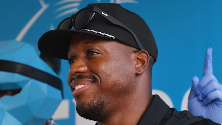 Former Carolina Panthers running back Jonathan Stewart