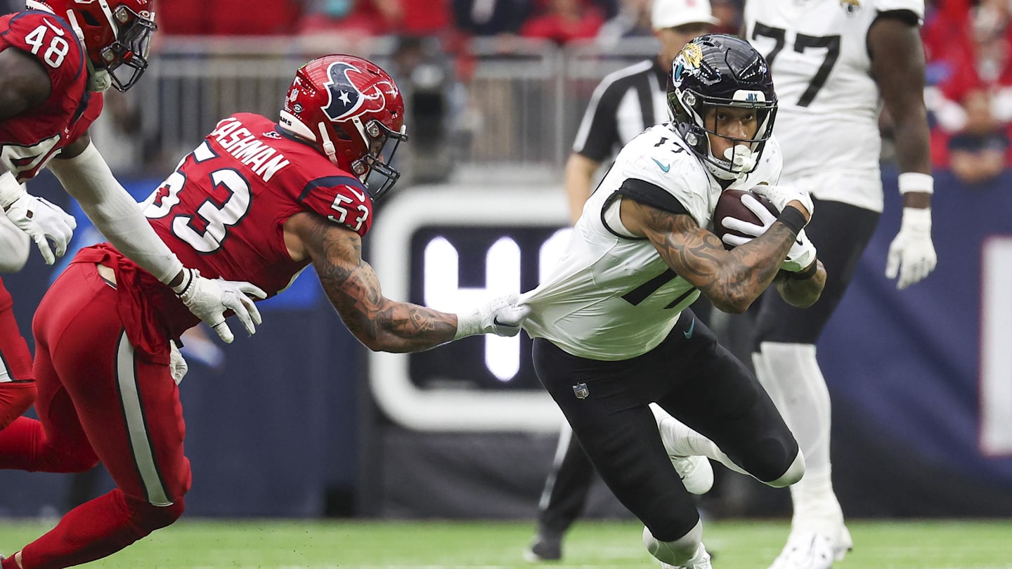 Jacksonville Jaguars tight end Evan Engram will not play vs. Houston Texans