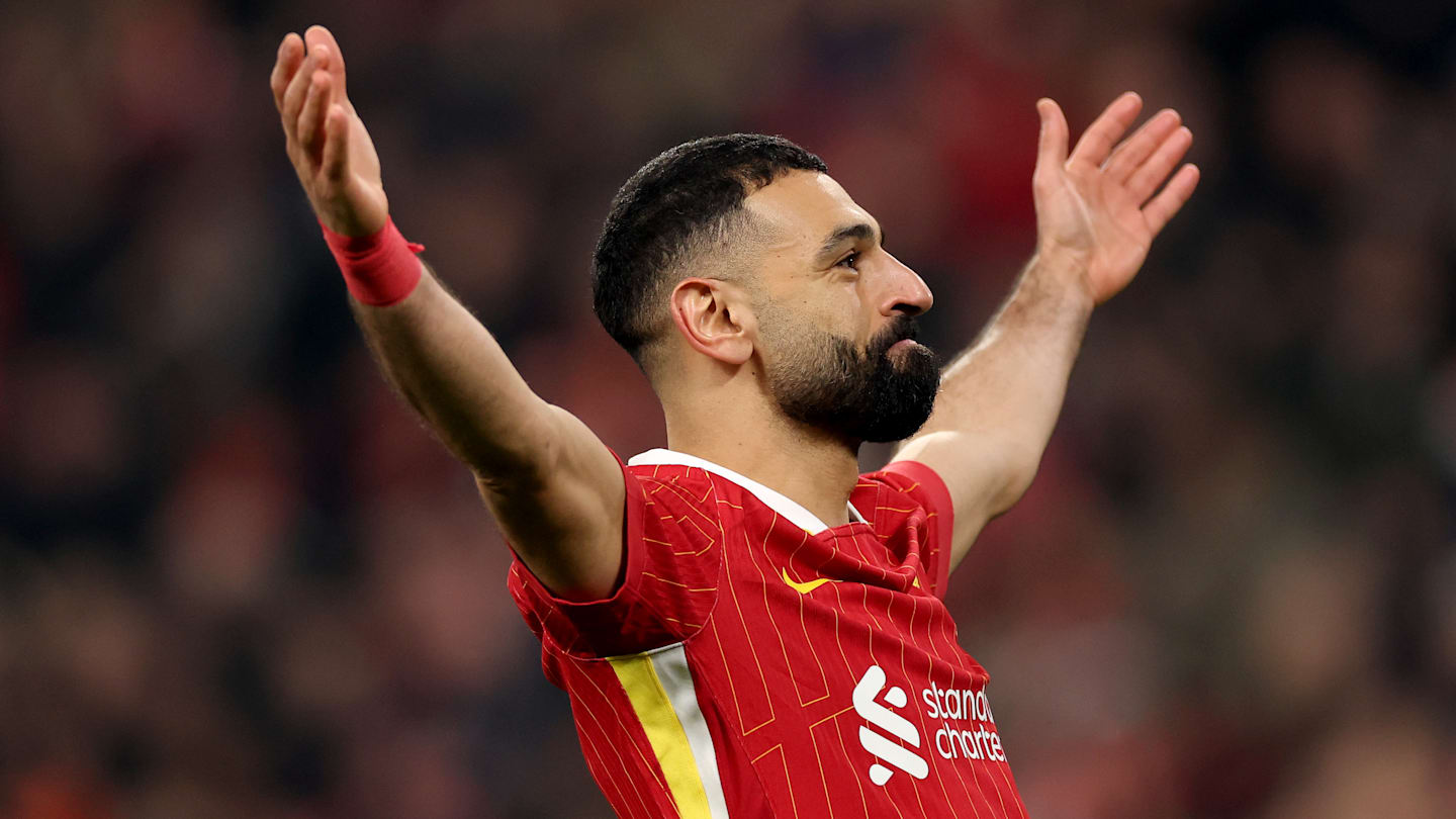 Mohamed Salah equals Man Utd legend’s scoring document with landmark Anfield objective Mohamed Salah equals Man Utd legend’s scoring document with landmark Anfield objective