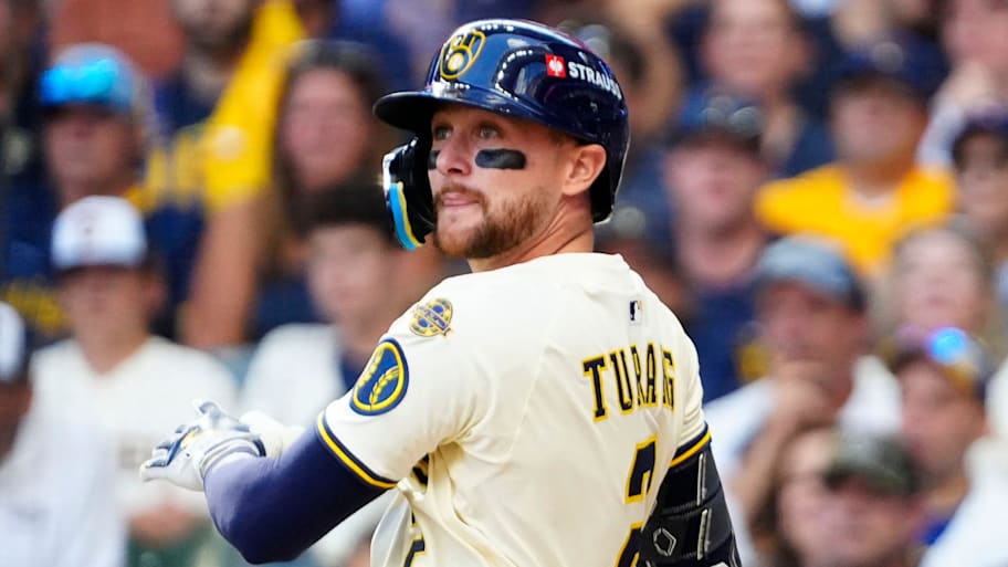Milwaukee Brewers second baseman Brice Turang
