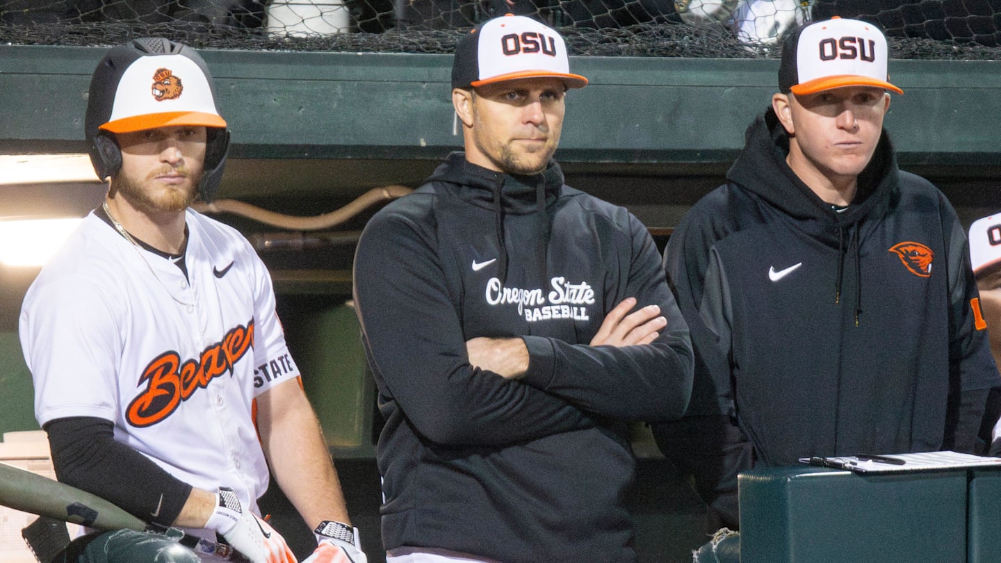 BASEBALL: Mitch Canham Speaks with Media Before CWS
