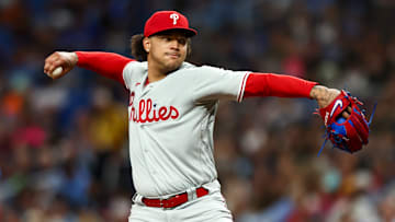 Philadelphia Phillies right-hander Taijuan Walker earned his first career save on Wednesday.