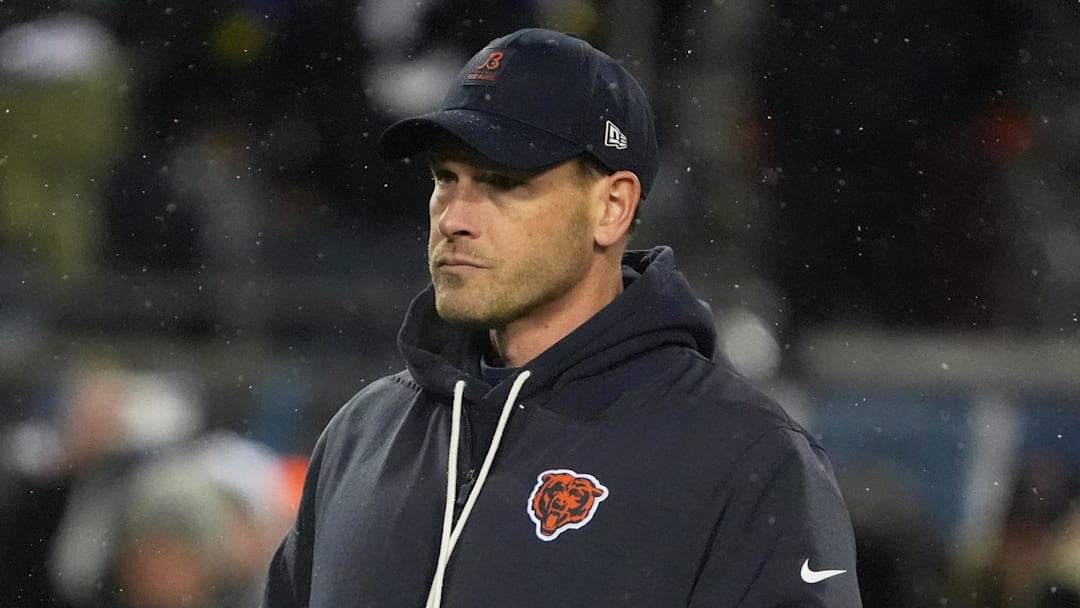 Chicago Bears head coach Ben Johnson