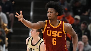 Wesley Yates III seems to enjoy himself while scoring 30 points against Purdue. 