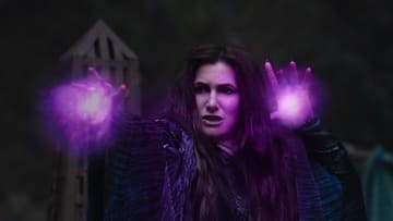 Agatha Harkness (Kathryn Hahn) in Marvel Television's AGATHA ALL ALONG, exclusively on Disney+. Photo by Chuck Zlotnick. © 2024 MARVEL.