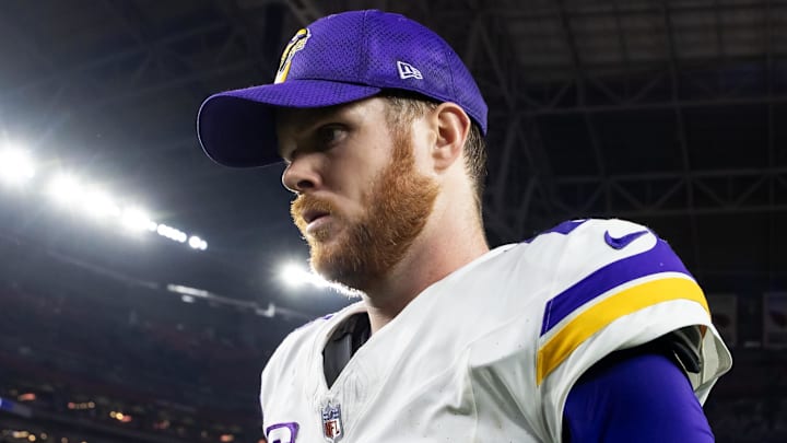 In 17 games with the Vikings, Darnold threw for 4,319 yards, 35 touchdowns and 12 interceptions.