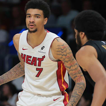 Former Indiana center Kel'el Ware (7) scored 10 points in his NBA Summer League opener on Friday night in Las Vegas.
