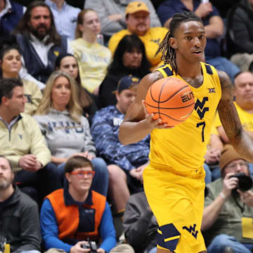 West Virginia University guard Javon Small