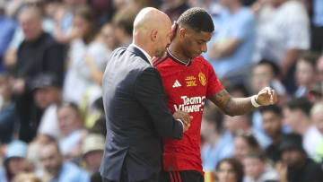 Rashford is battling injury