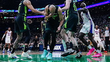 Boston Celtics, Derrick White, Derrick White tooth, Philadelphia 76ers, Celtics injury report