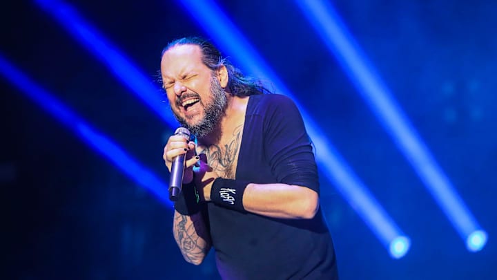Korn's Jonathan Davis performs at Louder Than Life