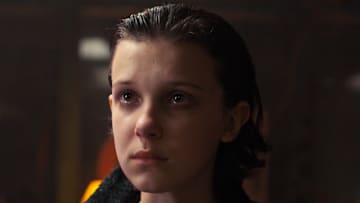 Eleven (Millie Bobby Brown) in Stranger Things 2.