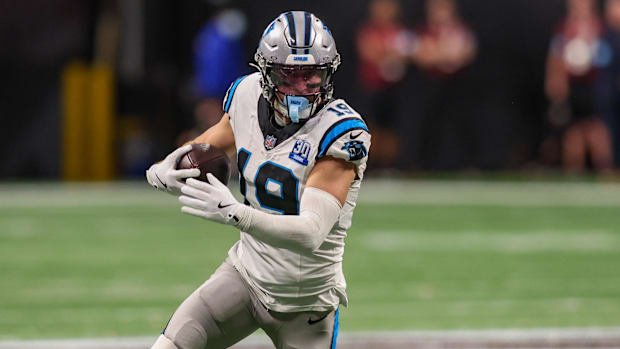 Carolina Panthers receiver Adam Thielen.