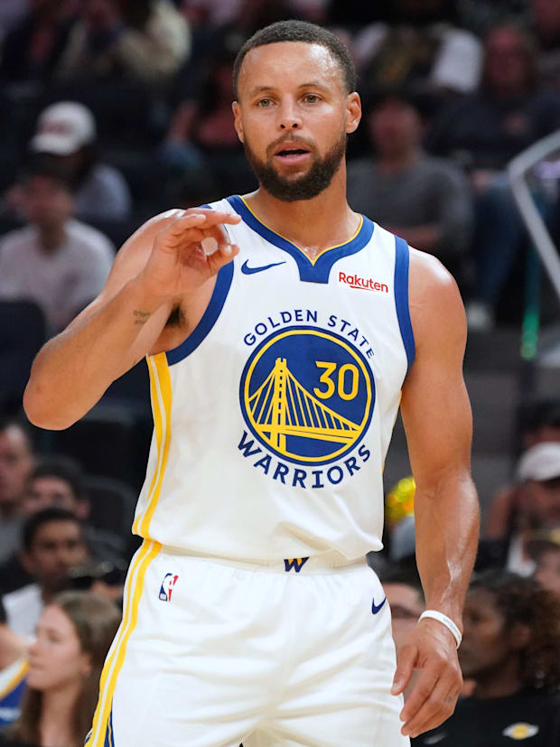 Golden State Warriors guard Stephen Curry 
