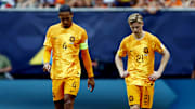 Virgil van Dijk (left) and Frenkie de Jong have both pulled out of the Dutch squad this week
