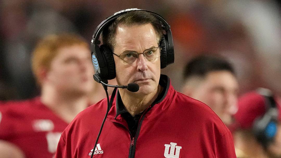 Indiana Hoosiers head coach Curt Cignetti walks the sideline Monday, Jan. 19, 2026, during the College Football Playoff National Championship college football game at Hard Rock Stadium in Miami Gardens. Indiana Hoosiers head coach Curt Cignetti walks the sideline Monday, Jan. 19, 2026, during the College Football Playoff National Championship college football game at Hard Rock Stadium in Miami Gardens.