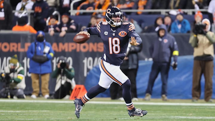 Chicago Bears quarterback Caleb Williams is fourth in the odds to win MVP.