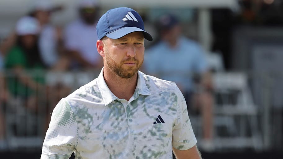Daniel Berger walks on the ninth green during the final round of the 2026 Arnold Palmer Invitational. 