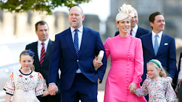 The British Royal Family Attend Easter Mattins Service
