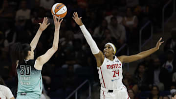 The Liberty are road favorites against Washington on Thursday.