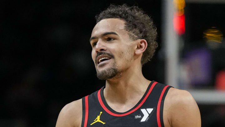 Trae Young #11 of the Atlanta Hawks