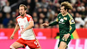 Com nove gols, Harry Kane é o vice-artilheiro da Bundesliga