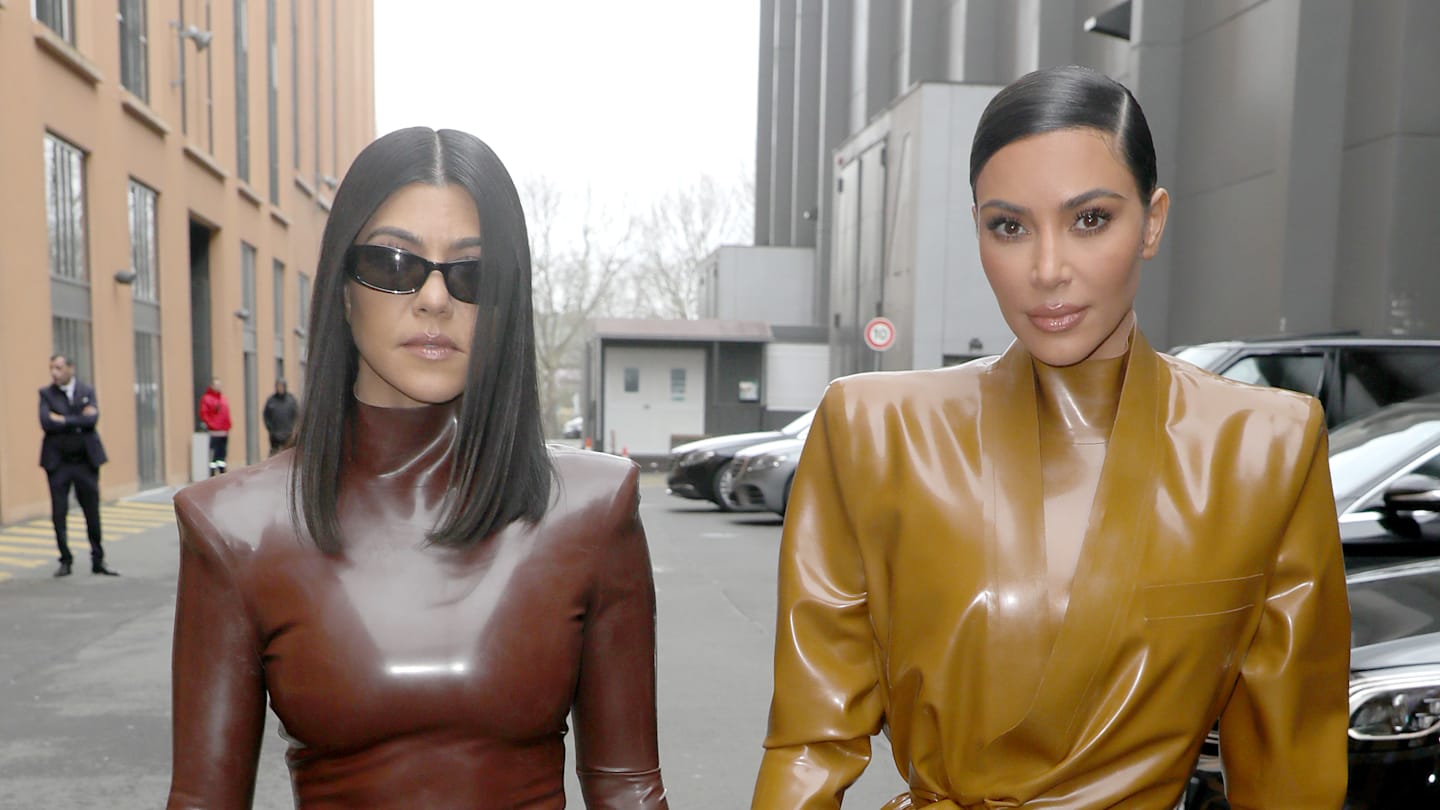 Kim Kardashian shares early '90s throwback snap of her and sister