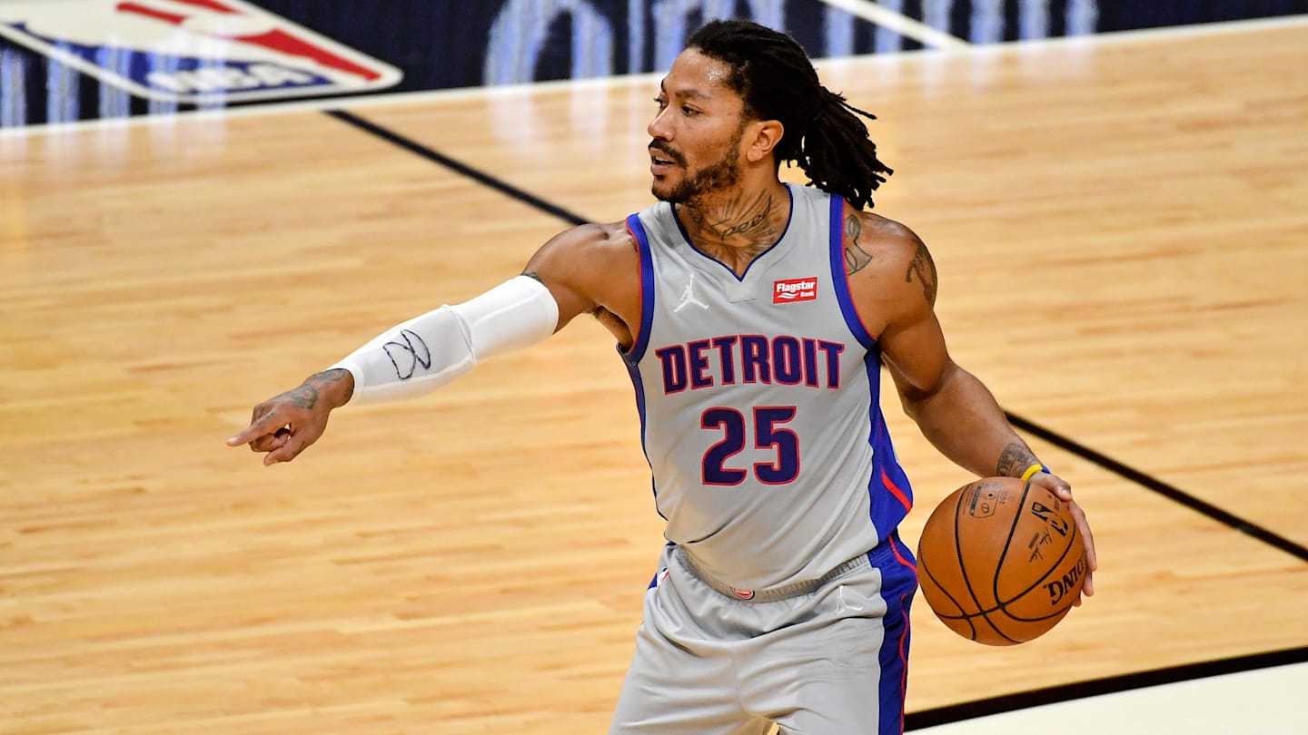 Pistons Legend Tips Cap to Derrick Rose Amid Retirement News