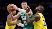 Kristaps Porzingis está siendo vinculado para aterrizar en Los Angeles Lakers durante la próxima temporada baja