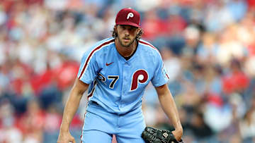Philadelphia Phillies right-hander Aaron Nola