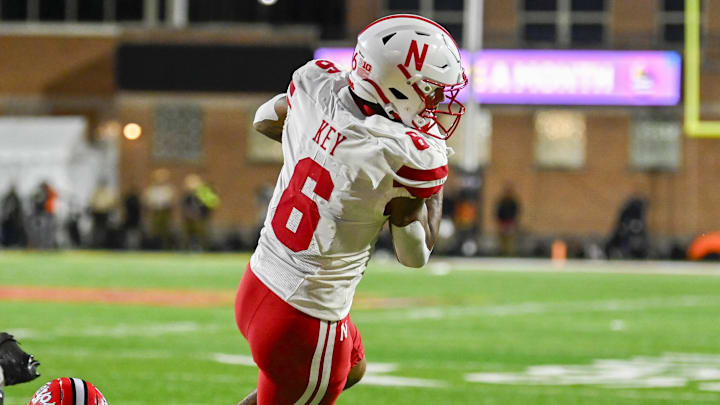 Dane Key makes the game-winning catch against Maryland with 1:08 remaining. Dane Key makes the game-winning catch against Maryland with 1:08 remaining.