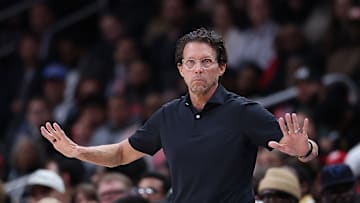 Quin Syder signals to slow down in their second matchup against the Orlando Magic