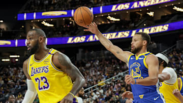 Golden State Warriors v Los Angeles Lakers