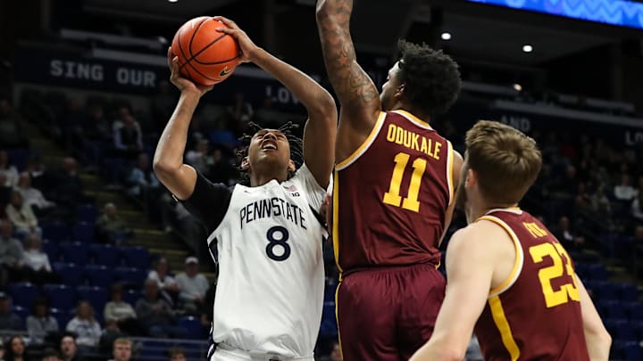  A shoulder injury slowed Miles Goodman at Penn State this season, but he was a Top 100 player coming out of high school.